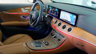 2021 MercedesBenz EClass  Interior Details [upl. by Sifan]