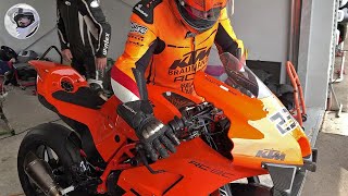 KTM RC 8C  beautiful details and sharp sound Hear him and see him [upl. by Yekcor]