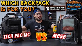 VETO Backpack Face Off  MB5B vs Tech Pac MC [upl. by Aniretak]