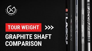 Comparison Tour Weight Graphite Iron Shafts [upl. by Losiram]