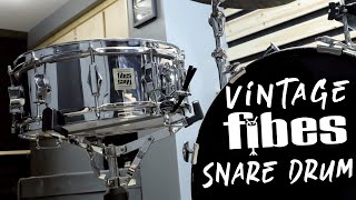 Bringing a Vintage Fibes Snare Drum Back to Life [upl. by Asusej267]