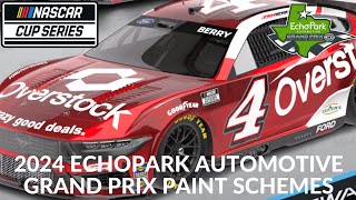 2024 EchoPark Automotive Grand Prix Paint Schemes [upl. by Lladnar]