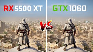 RX 5500 XT 8GB vs GTX 1060 6GB  Test in 7 Games in 2024 [upl. by Inasah]