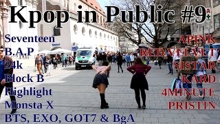 Kpop in Public 9 BigSpecial BTSBgAHighlightBlockBEXOMonstaXPristinSistarBAPRedvelvet [upl. by Yasdnyl]