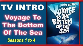 Voyage To The Bottom Of The Sea Intro  Seasons 1 to 4 [upl. by Kcitrap96]