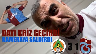 DAYI SİNİR KRİZİ GEÇİRDİ  ALANYASPOR TRABZONSPOR MAÇINA TEPKİ VERDİK [upl. by Rengaw152]