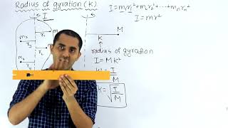 Rotational Motion  Lec 13  Radius of Gyration  JEENEET [upl. by Gomer]