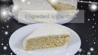 3 Ingredient Wafer Cake [upl. by Celisse]