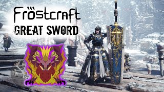 MHW is Back  Frostcraft Great Sword vs Tempered Teostra [upl. by Rratsal]