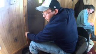 Ice Fishing for Walleye  Lake of the Woods Ice Fishing Report Video 21313 [upl. by Okire]