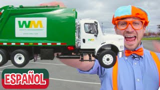 Blippi Explora el Camión de Basura  Aprende Sobre el Reciclaje  Videos Educativos para Niños [upl. by Ahsile]