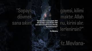 HZ Mevlana shorts mevlana dinivideolar islamiyet [upl. by Siuqcram]