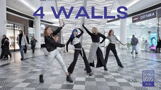 ONE TAKE  KPOP IN PUBLIC RUSSIA fx 에프엑스  4 WALLS cover dance by AERIDES [upl. by Ezri]