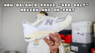 New Balance 990v2 quotSea Saltquot by Teddy Santis  Review amp OnFeet [upl. by Terrill709]