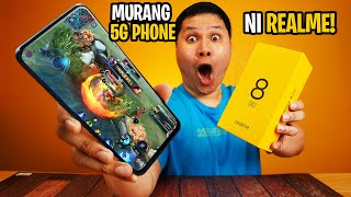 REALME 8 5G  MURANG 5G PHONE NI REALME [upl. by Ledeen]