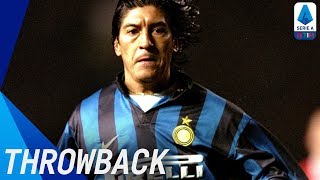 Iván Zamorano  Best Serie A Goals  Throwback  Serie A [upl. by Ayotel784]