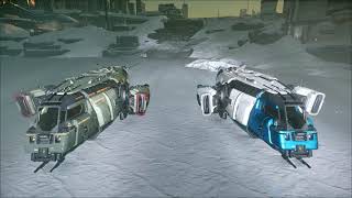 Cutter Icebreak paint amp Deck the Hull Luminalia 2953  Star Citizen [upl. by Xuagram]