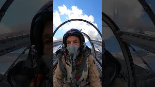 Cockpit POV of a P38 Lightning 🎬 Raimund Riedmann Shorts Plane [upl. by Ytirehc]