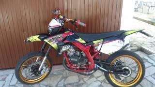 Project Yamaha DT50 X SWAP Engine Yamaha yz 85 kit Athena 112cc By BARacing [upl. by Ellehcram30]