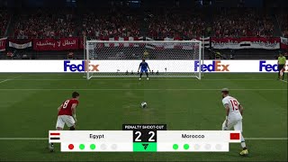 EGYPT U23 VS MOROCCO U23  OLYMPICS 2024  PENALTY SHOOTOUT  FOOTBALL LIFE 2024 [upl. by Fitting]