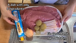 LECKERES und EINFACHES RINDERROULADENREZEPT DELICIOUS and EASY BEEF ROULADE RECIPE bhappy4u [upl. by Aniral982]