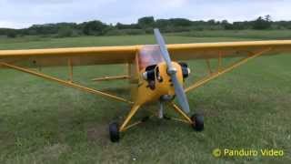 Hangar 9 Piper J 3 Cub 40 [upl. by Aicekan731]