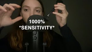 ASMR 1000 SENSITIVITY  Triggers Assortment [upl. by Eidolem]