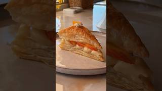 Puff pastry cake 🍰 بف بيستري كيك abirzkitchen dessert [upl. by Adlesirk]