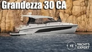 Grandezza 30 CA тест на воде  Yachts Expert grandezza30CA Dusseldorf Boat Show 2024 [upl. by Ayikur859]