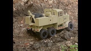 RC 110 Scammell Explorer amp Reo M35A im Wald am 09 05 18 [upl. by Schalles948]