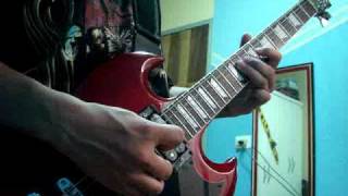 Misfits  Descending Angel Guitar solo cover [upl. by Leighland]