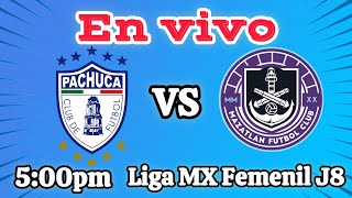 PACHUCA VS MAZATLÁN liga MX Femenil jornada 8 en vivo [upl. by Earal]