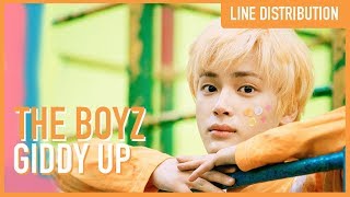 The Boyz  Giddy up Line Distribution [upl. by Flatto]