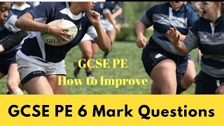 GCSE PE Edexcel 6 Mark question review [upl. by Erdah]