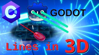 Godot 3D Debugging Lines [upl. by Nnaeirelav431]