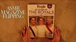 ASMR Flipping Through a Magazine  Whispered Page Flipping Tracing [upl. by Evette]