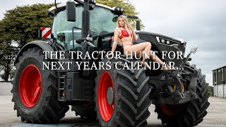 THE TRACTOR HUNT FOR NEXT YEARS CALENDAR [upl. by Odin]