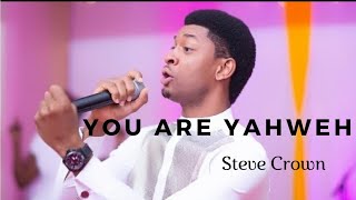 YOU ARE YAHWEH LIVE STEVE CROWN worship stevecrown yahweh trending trendingvideo [upl. by Assilram]