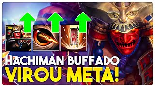 Testando os buffs do HACHIMAN Hachiman agora é META ADC  Ranked Conquista [upl. by Haleak]