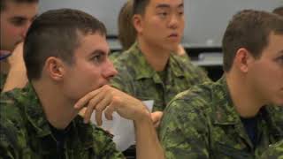 Programme de formation des officiers de la Force régulière des Forces armées canadiennes [upl. by Corkhill629]