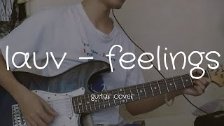 lauv  feelings guitar cover  instrumental [upl. by Limber]