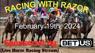 LIVE Horse Racing action handicapping Parx Racing Aqueduct Oaklawn Park and more [upl. by Nema]