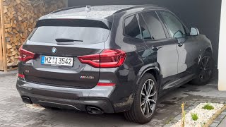 2020 BMW X3 M40i Stock Exhaust Sound Cold Start and Revs [upl. by Johnette537]