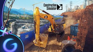 CONSTRUCTION SIMULATOR 2022  Gameplay FR Map Europe [upl. by Shing839]