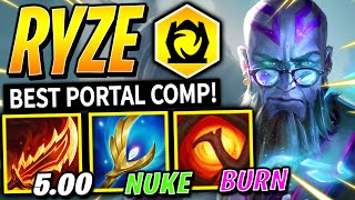 The BEST RYZE STRATEGY Nobody is Playing  RANKED Best Comps  TFT Set 12  Teamfight Tactics Guide [upl. by Ecyar]