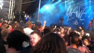 INSANE Mosh Pits Slayer and Baptized in Blood Heavy TO 2011 HARDCORE [upl. by Rehpitsirhc55]