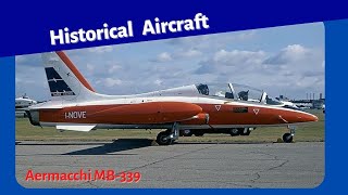 Aermacchi MB 339 the only jet engined aircraft capable of performing a Lomcovák [upl. by Hallsy223]