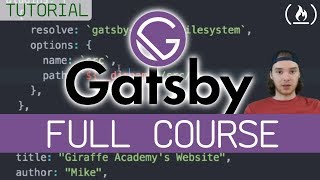 Gatsby  Full Tutorial for Beginners [upl. by Arondell]