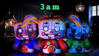 Plushbabys Sleepover was TERRIFYING Fnaf Help Wanted 29 [upl. by Song]