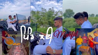 Pind Layi Mehfil German Aale Yaar Nal ❤️  Virean Lubana  Punjabi Vlog ❤️ [upl. by Birck339]